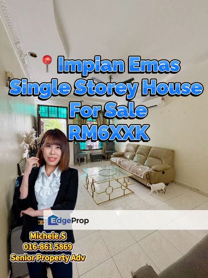 Impian Emas Single Storey House For Sale, Johor, Skudai
