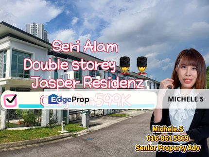Seri Alam Double Storey House For Sale Jasper Residenz, Johor, Masai
