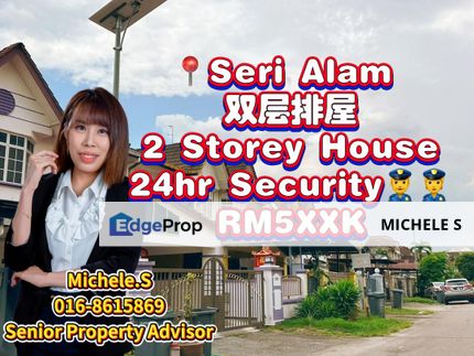 Bandar Seri Alam Double Storey House For Sale Full Loan, Johor, Masai