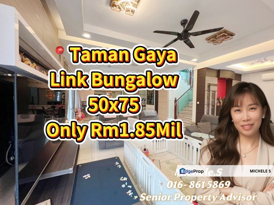 Taman Gaya Link Bungalow House For Sale, Johor, Ulu Tiram