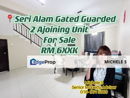 Seri Alam Gated Guarded 2 Units Joining House For Sale, Johor, Masai