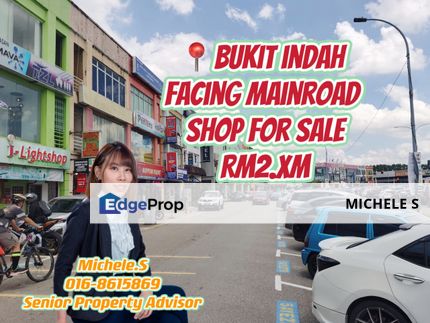 Nusa Bestari Facing Mainroad 3 Storey Shop For Sale, Johor, 