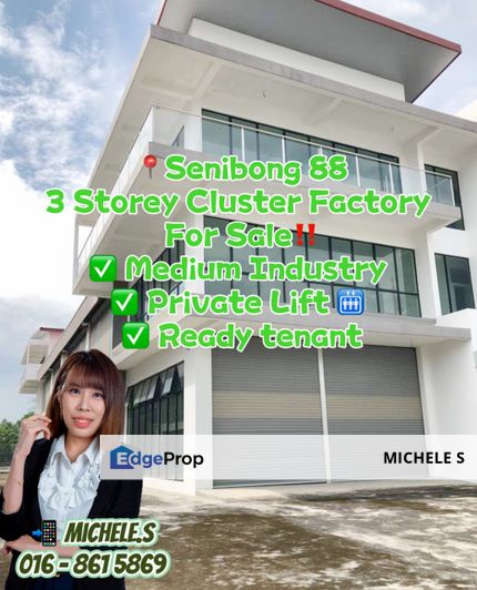 Senibong 88 Factory Medium Industry For Sale, Johor, Masai