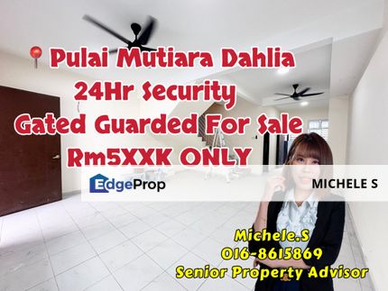 Pulai Mutiara Dahlia Double Storey House For Sale, Johor, Kangkar Pulai
