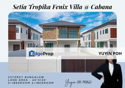 Setia Tropika @ Fenix Villas 2 Storey Bungalow, Johor, Setia Tropika