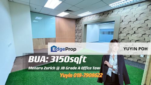 Johor Bahru Menara Zurich Ready Office Tower, Johor, Johor Bahru