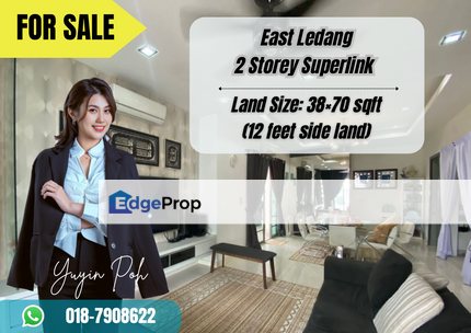 East Ledang 2 Storey Superlink, Johor, Nusajaya