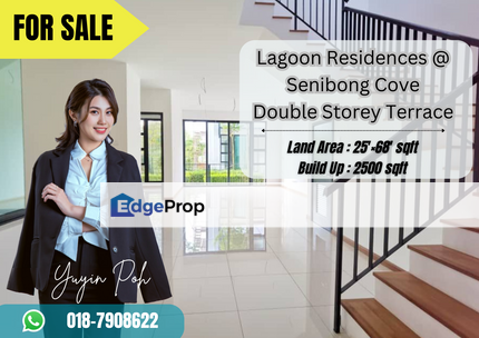 Lagoon Residences @ Senibong Cove Double Storey Terrace, Johor, Masai