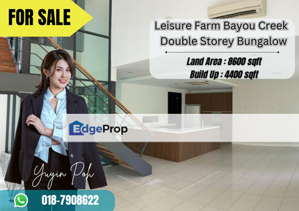 Leisure Farm Bayou Creek Double Storey Bungalow, Johor, Gelang Patah