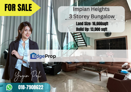 Impian Heights 3 Storey Bungalow, Johor, Skudai