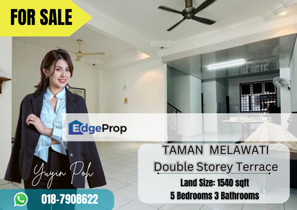 TAMAN  MELAWATI Double Storey Terrace, Johor, Skudai