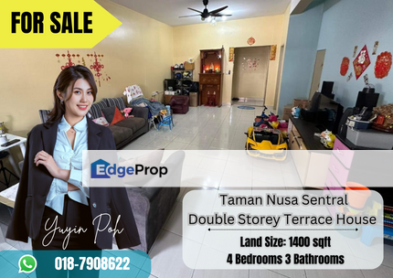 Nusa Idaman Double Storey House , Johor, Nusajaya