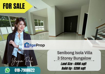 Senibong Isola Villa 3 Storey Bungalow , Johor, Masai