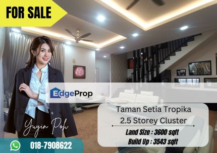 Taman Setia Tropika 2.5 Storey Cluster , Johor, Johor Bahru