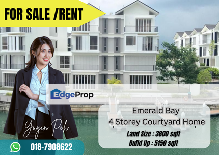 Emerald Bay 4 Storey Courtyard Home , Johor, Johor Bahru