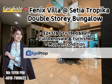 Fenix Villas @ Setia Tropika Double Storey Bungalow Move in condition, Johor, Setia Tropika