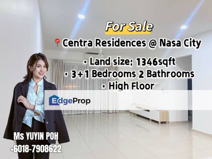 Centra Residences @ Nasa City High Floor Renovated , Johor, Johor Bahru