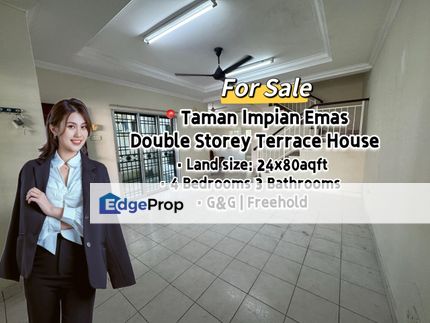 Taman Impian Emas Double Storey Terrace House, Johor, Skudai