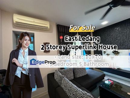 East Ledang @ Iskandar Puteri 2 Storey Superlink House, Johor, Nusajaya