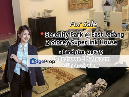 Serenity Park @ East Ledang 2 Storey Superlink House, Johor, East Ledang