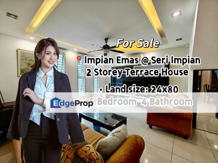 Impian Emas @ Seri Impian Double Storey Terrace House, Johor, Skudai