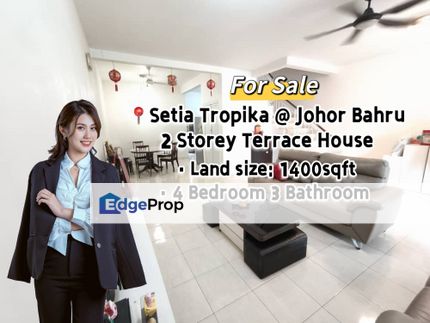 Setia Tropika @ JB Double Storey Terrace House, Johor, Johor Bahru