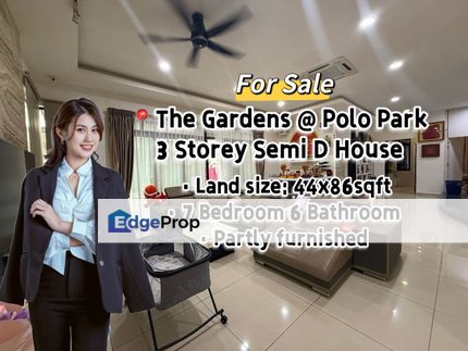 The Gardens @ Polo Park 3 Storey Semi D House, Johor, Johor Bahru