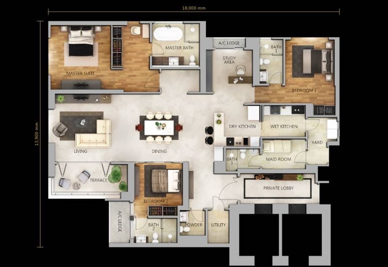 The Astaka @ 1 Bukit Senyum