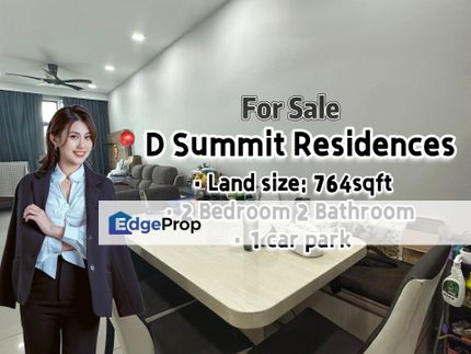 D Summit Residences @ Kempas Low Floor 2 Bed 2 Bath, Johor, Johor Bahru