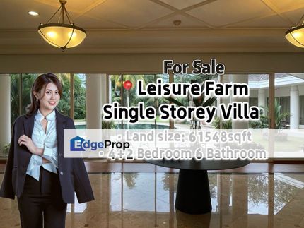 Leisure Farm Single Storey Villa for Sale, Johor, Gelang Patah