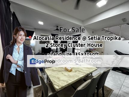 Alocasia Residence @ Setia Tropika Double Storey Cluster House, Johor, Johor Bahru