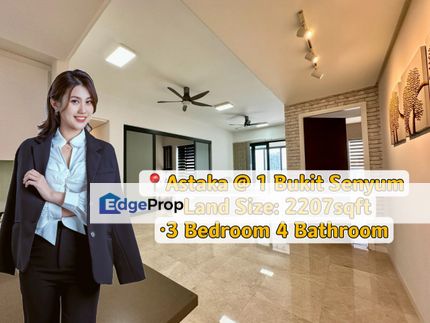 The Astaka @ 1 Bukit Senyum Mid Floor 3Bed 4Bath for Sale, Johor, Johor Bahru