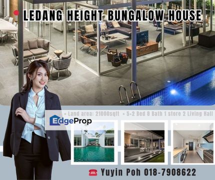 Ledang Heights @ Iskandar Puteri Bungalow House for Sale, Johor, Johor Bahru