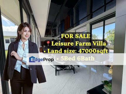 Leisure Farm @ Gelang Patah Villa full furnished for Sale, Johor, Gelang Patah
