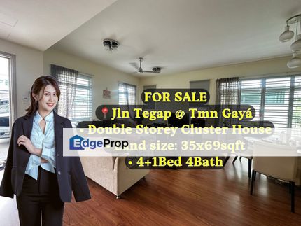 Jalan Tegap @ Taman Gaya Ulu Tiram 2 Storey Cluster House for Sale, Johor, Ulu Tiram