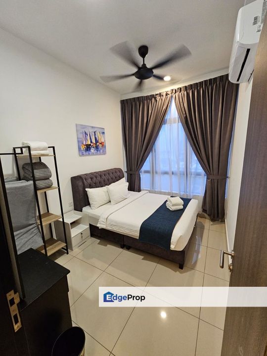 Twin Tower @ JB Blok B Mid Floor 2Bed 2Bath for Sale, Johor, Johor Bahru