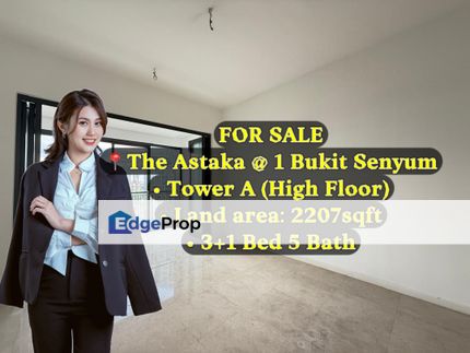 The Astaka @ 1 Bukit Senyum High Floor Tower A Private lift , Johor, Johor Bahru
