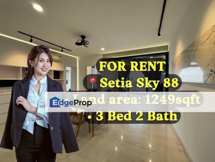 Setia Sky 88 @ JB 3 Bed 2Bath fully furnished for Rent, Johor, Johor Bahru