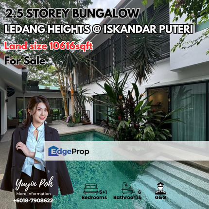 Ledang Heights @ Iskandar Puteri 2.5 Storey Bungalow , Johor, Johor Bahru