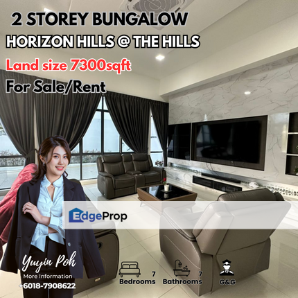 The Hills @ Horizon Hills Double Storey Bungalow for Sale, Johor, Nusajaya