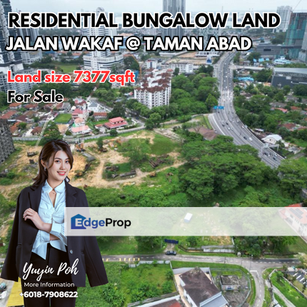Jalan Wakaf Taman Abad Wadi Hana Residential Bungalow Land, Johor, Johor Bahru