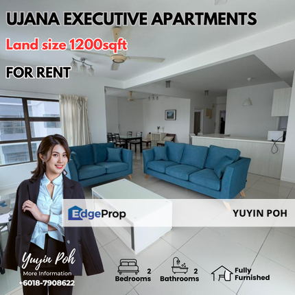 Ujana Executive Apartment @ East Ledang High Floor 2Bed 2Bath for Rent, Johor, East Ledang