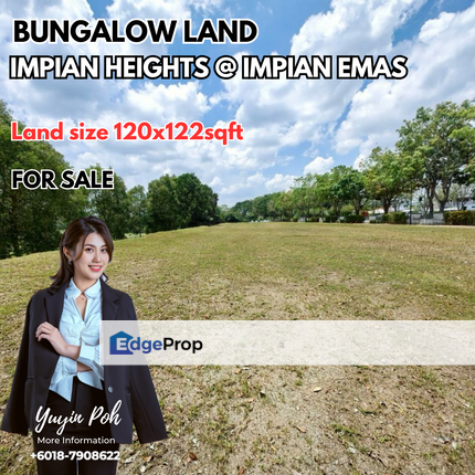 Impian Heights @ Impian Emas 2adjoining Bungalow Land for Sale, Johor, Skudai