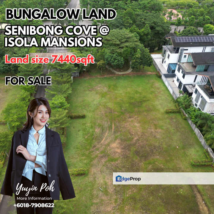 Senibong Cove @ Isola Mansions Bungalow Land for Sale, Johor, Masai
