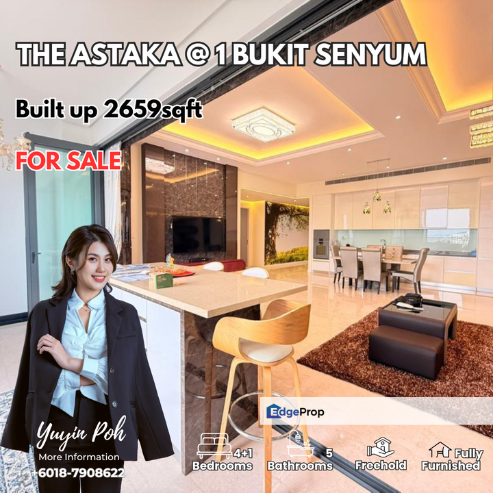 The Astaka @ 1 Bukit Senyum Luxury Condo with Furnished for Sale, Johor, Johor Bahru