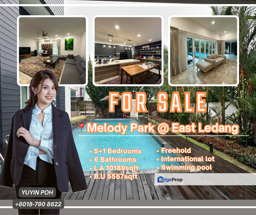 Melody Park @ East Ledang Double Storey Bungalow House for Sale, Johor, East Ledang