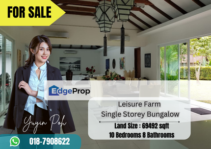 Leisure Farm Single Storey Bungalow , Johor, Gelang Patah