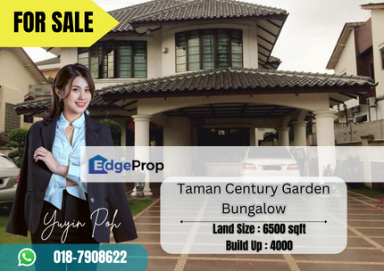 Taman Century Garden Bungalow , Johor, Johor Bahru