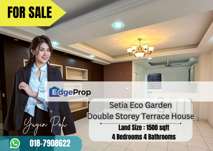 Setia Eco Garden Double Storey Terrace House , Johor, Gelang Patah