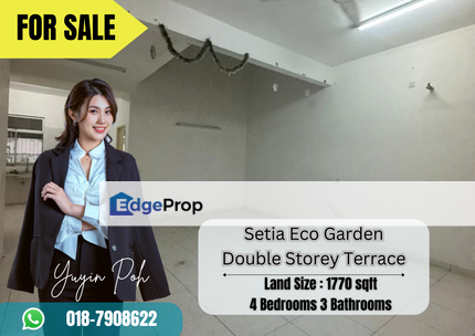 Setia Eco Garden Double Storey Terrace , Johor, Gelang Patah